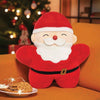 Star Shape Soft Fluffy Santa Pillow
