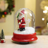 Lucky Stocking & Tree Santa | Musical Snow Globe Dome