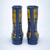 Ms. Chestnut Square, Flexible Rubber Rain Gumboots for Adults