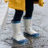 Mr.Letter Bold, flexible Rubber Rain Gumboots for Toddlers & Kids