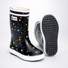 Ms.Mia Polka, flexible Rubber Rain Gumboots for Kids