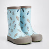 Mr.Neptune Shell, flexible Rubber Rain Gumboots for Toddlers & Kids