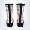 Ms.Penelope Checks, Flexible Rubber Rain Gumboots for Adults