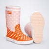 Ms. Polly Pepper, flexible Rubber Rain Gumboots for Kids