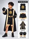 Black & Gold Boxer, Kids Halloween Costume Fancy Dress Up