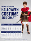 Brown Gladiator, Kids Halloween Costume Fancy Dress Up