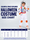 Colorful Space Explorer, Kids Halloween Costume Fancy Dress Up