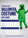 Videogame Creeper , Kids Halloween Costume Fancy Dress Up