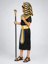 Black & Gold Egyptian Pharaoh Boy, Kids Halloween Costume Fancy Dress Up