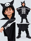 Luminous Ghost Bat cape style Cloak, Kids Halloween Costume Fancy Dress Up