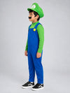 Junior Super Brother Green Plumber, Kids Halloween Costume Fancy Dress Up