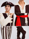 High Seas Pirate Adult Halloween Costume Fancy Dress Up