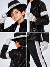 King of Pop, Kids Halloween Costume Fancy Dress Up