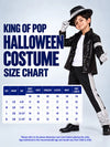 King of Pop, Kids Halloween Costume Fancy Dress Up
