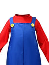 Super Brothers, Plumber Adult Halloween Costume Fancy Dress Up