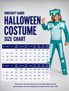 Minecraft Gamer costume,Kids Halloween Costume Fancy Dress Up