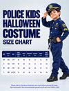 Police Kids Halloween Costume Fancy Dress Up