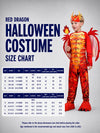 Red Dragon,Kids Halloween Costume Fancy Dress Up