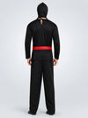 Red Dragon Ninja Adults Halloween Costume Fancy Dress Up