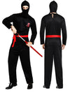 Red Dragon Ninja Adults Halloween Costume Fancy Dress Up