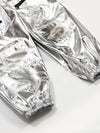 Shiny Silver Astronaut, Unisex Halloween Costume Fancy Dress Up for Kids