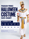 White Egyptian Pharaoh King Adult Halloween Costume Fancy Dress Up
