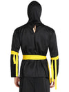 Yellow Dragon Ninja Adults Halloween Costume Fancy Dress Up