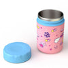Pink Space Slice 2Pcs Stainless Steel Soup Box & Lunch Box With Bag