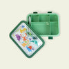 5 Sections Olive Dino Lunch Box