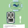 Blue Whale Big Size Stainless Steel Lunch Box