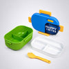 Blue Color-block, Happy Bites Bento Lunch Box