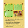 Green Dinosaur Volacano Bento Lunch Box