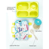 Mint & Fluro Meow Compact Lunch Box