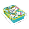 Mint & Fluro Meow Compact Lunch Box