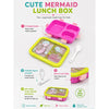 Compact Cute Mermaid Lunch Box