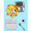 Yellow One Eye Stainless Steel Lunch Box