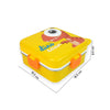 Yellow One Eye Stainless Steel Lunch Box