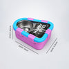 Pink & Blue Triangle Happy Bites Lunch Box