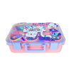 Purple Meow Compact Lunch Box