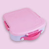 Purple Bread Slice Fun Themed Lunch Box