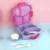 Purple Bread Slice Fun Themed Lunch Box