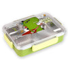 Rock Dino Green Big Size Stainless Steel Lunch Box