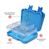 Blue Space Bento Lunch Box