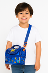 Transport Theme Double Compartment Insulated Lunch Bag