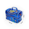Transport Theme Double Compartment Insulated Lunch Bag