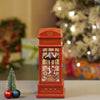 London Booth Carousel | Musical Rotating Glitter Water Light Christmas Lantern
