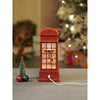 London Booth Carousel | Musical Rotating Glitter Water Light Christmas Lantern