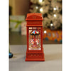 London Booth Carousel | Musical Rotating Glitter Water Light Christmas Lantern