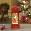 London Booth Santa Flying Robe | Musical Glitter Water Light Christmas Lantern