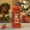 London Booth Santa Flying Robe | Musical Glitter Water Light Christmas Lantern